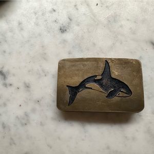 Orca Belt Buckle